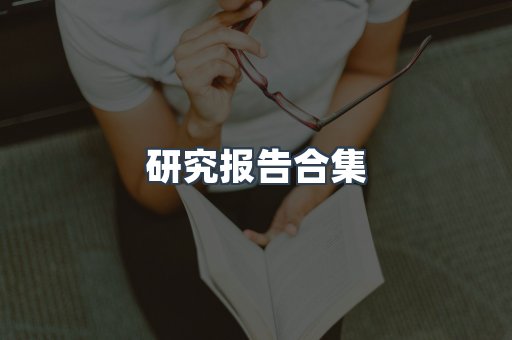 研究报告合集